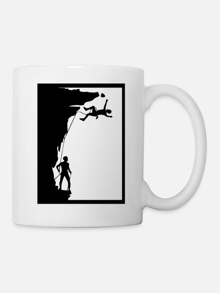 climbing - Tasse - Weiß