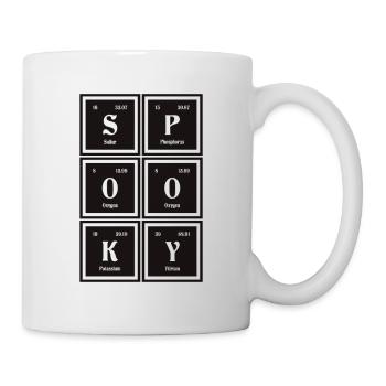 Spooky - Tableau périodique des éléments - Mug blanc - blanc - Droite