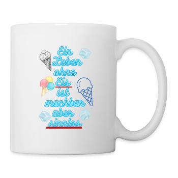 Cold Smooth Tasty version 2.0 - Tasse - Weiß - Rechts