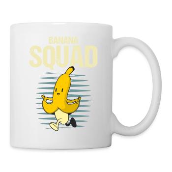 Funny BANANA SQUAD Tea Halloween Costume - Mug - white - Right