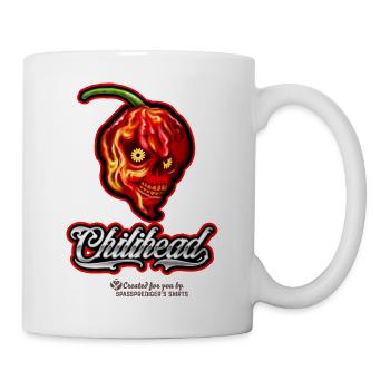 Chili Design Chilihead - Mug - white - Right