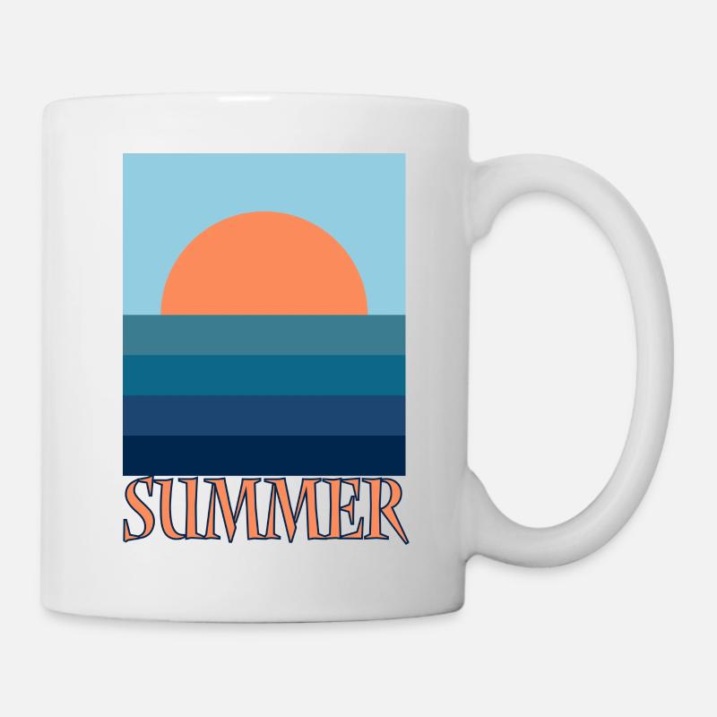 Summer - Tasse - Weiß