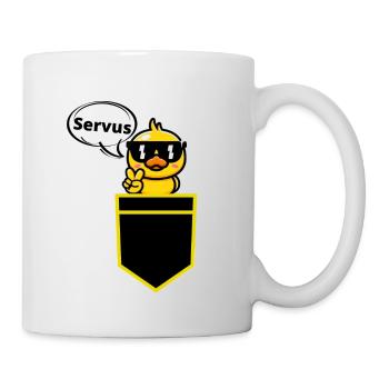 Servus - Tasse - Weiß - Rechts