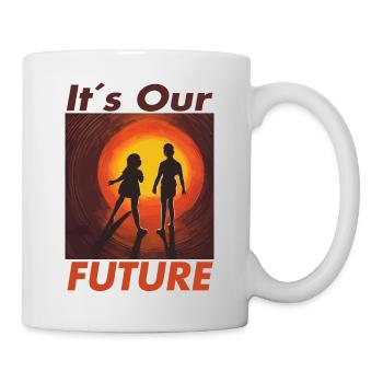 our future shirt3 - Tasse - Weiß - Rechts