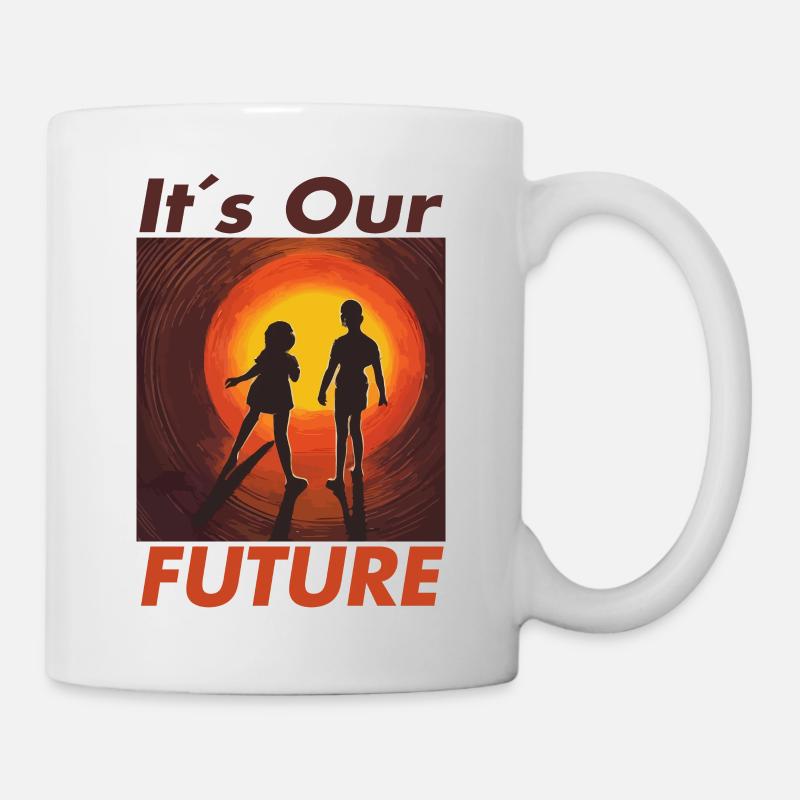 our future shirt3 - Tasse - Weiß