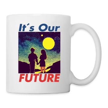 our future shirt 4 - Tasse - Weiß - Rechts