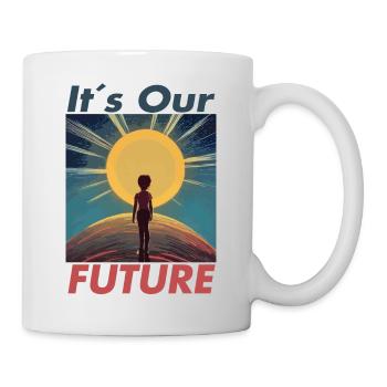 our future shirt 5 - Tasse - Weiß - Rechts