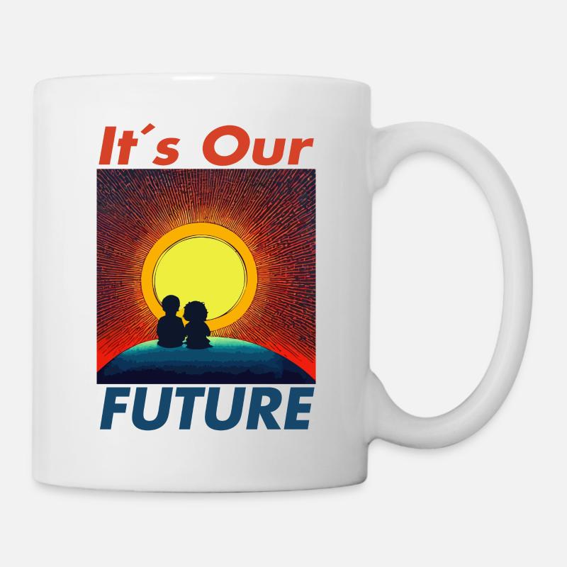 notre future chemise 2 - Mug blanc - blanc