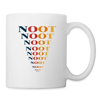 Noot Noot moth... - Mug - white - Right