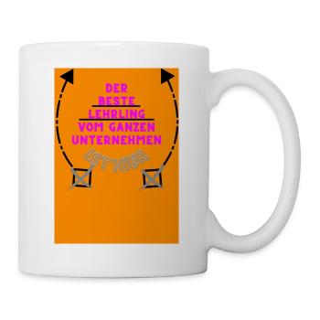 Der Beste Lehrling vom Unternehmen - Tasse - Weiß - Rechts
