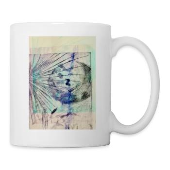 Abstract Art - Tasse - Weiß - Rechts
