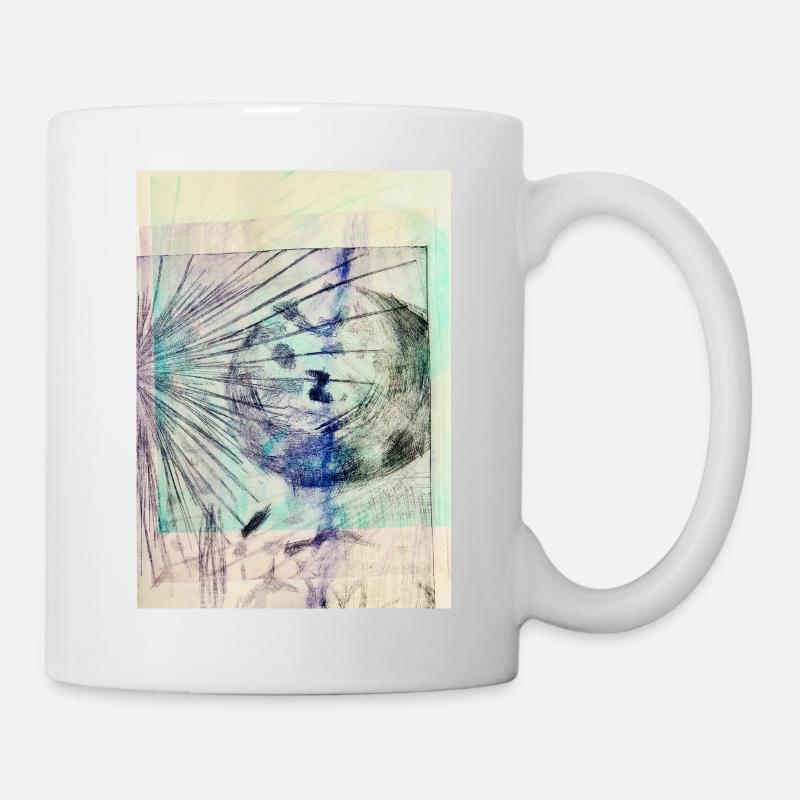 Abstract Art - Tasse - Weiß