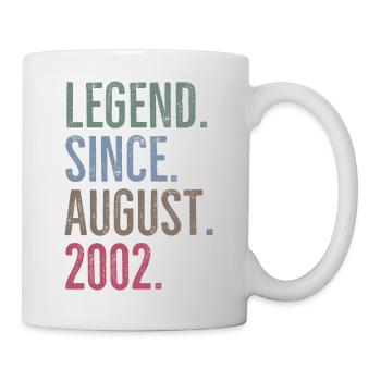 Legende seit August 2002 - Tasse - Weiß - Rechts