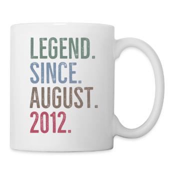 Legende seit August 2012 - Tasse - Weiß - Rechts