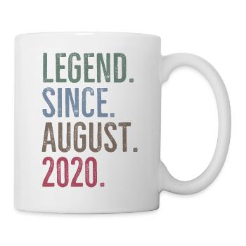 Legende seit August 2020 - Tasse - Weiß - Rechts