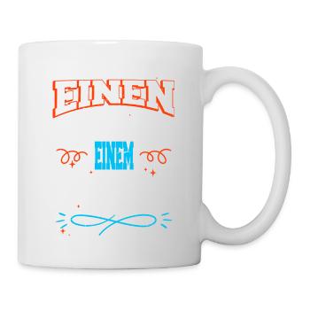 witzig zitat großpapa enkelkind haustier enkelin - Tasse - Weiß - Rechts