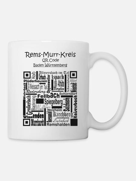 Rems Murr Kreis - Tasse - Weiß