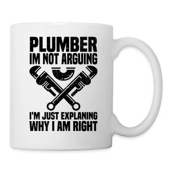 Plumber - Mug - white - Right