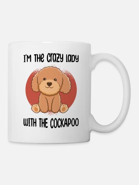 Cockapoo - Tasse - Weiß