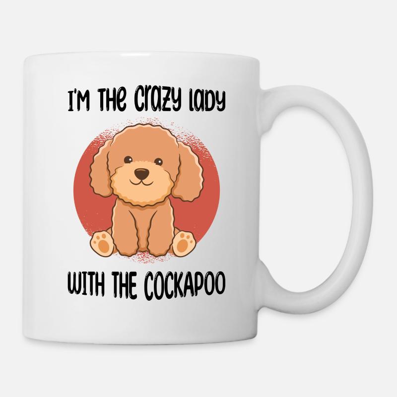 Cockapoo - Tasse - Weiß
