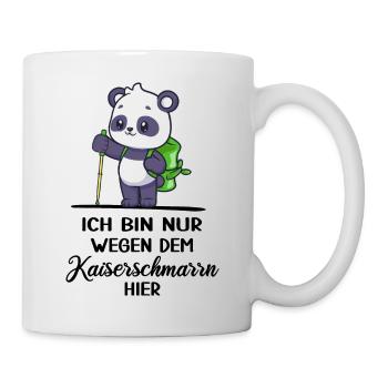 bergwandern kaiserschmarrn alpin via ferrata alm - Tasse - Weiß - Rechts