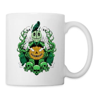 NOT ONLY for Halloween! Sweatshirts, T-shirts, Accessories - Mug - white - Right