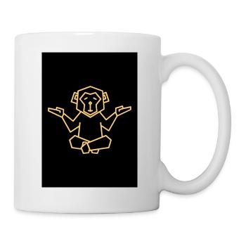 Like a Monkey Design - Tasse - Weiß - Rechts