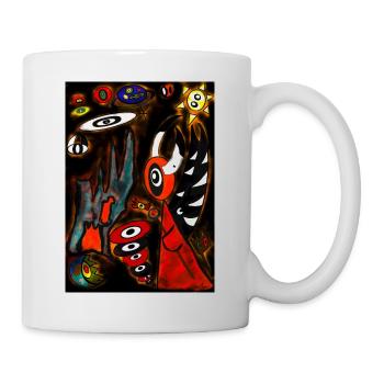 Sami is going to discover the world - Mug - white - Right