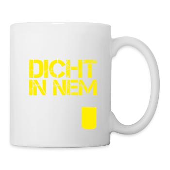 Mallorca ICH SITZ SCHON WIEDER DICHT IM FLIEGER 23 - Tasse - Weiß - Rechts