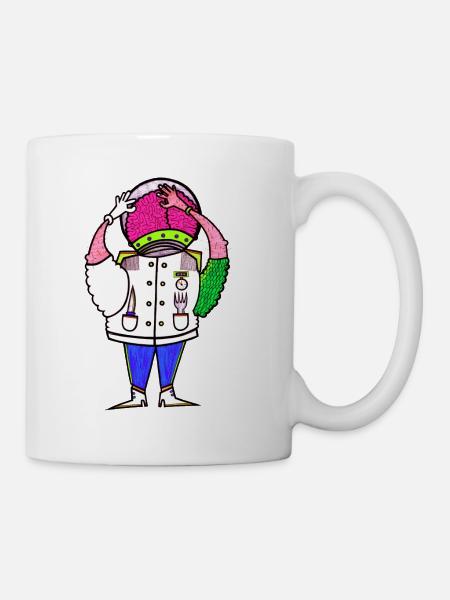 Der Soßen Esser - Tasse - Weiß