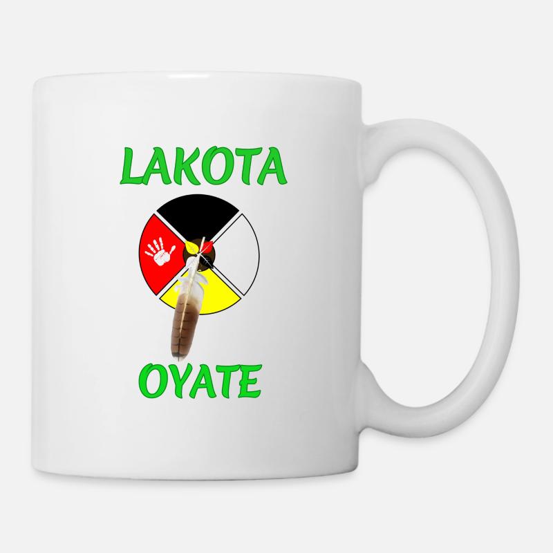 LAKOTA Oyate 1 - Tasse - Weiß