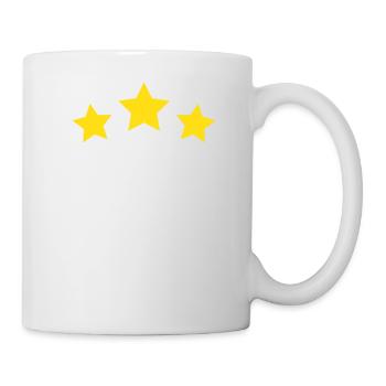 11ème anniversaire étoilé - Mug blanc - blanc - Droite