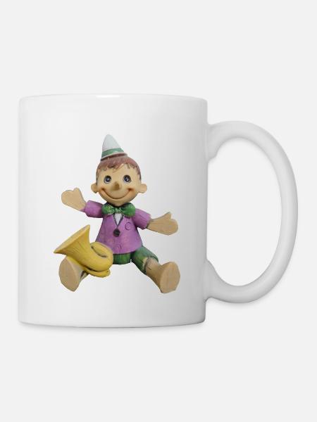 kleine Nase ByRino - Tasse - Weiß