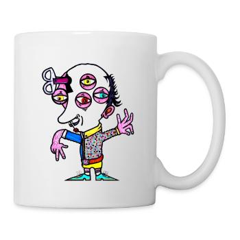 Elektrischer Irrläufer - Tasse - Weiß - Rechts