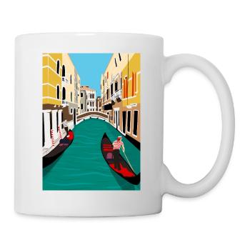 Venise italie - Mug blanc - blanc - Droite