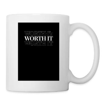 Worth it Streetwear - Mug - white - Right