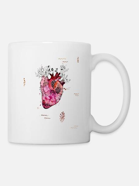 Nature Love - Tasse - Weiß