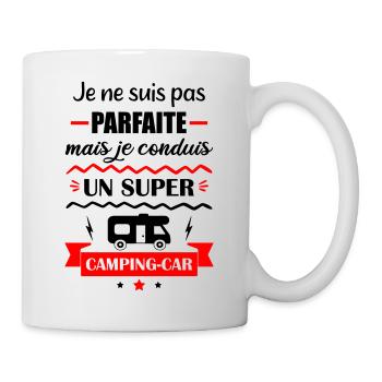 Pas parfaite camping car,camping-car - Mug blanc - blanc - Droite