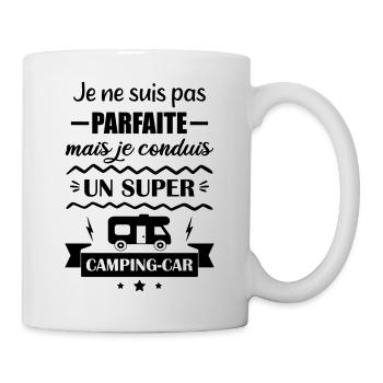 Pas parfaite camping car,camping-car - Mug blanc - blanc - Droite