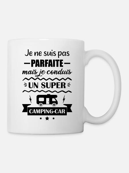 Pas parfaite camping car,camping-car - Mug blanc - blanc
