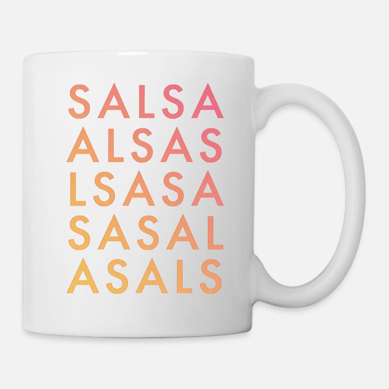 SALSA - Tasse - Weiß