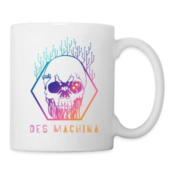 Cyberpun Skull Print - Mug - white - Right
