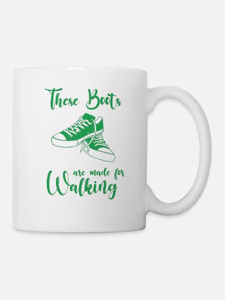 these boots - Tasse - Weiß