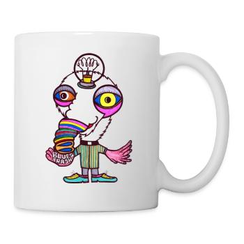 Blues Trasch - Tasse - Weiß - Rechts