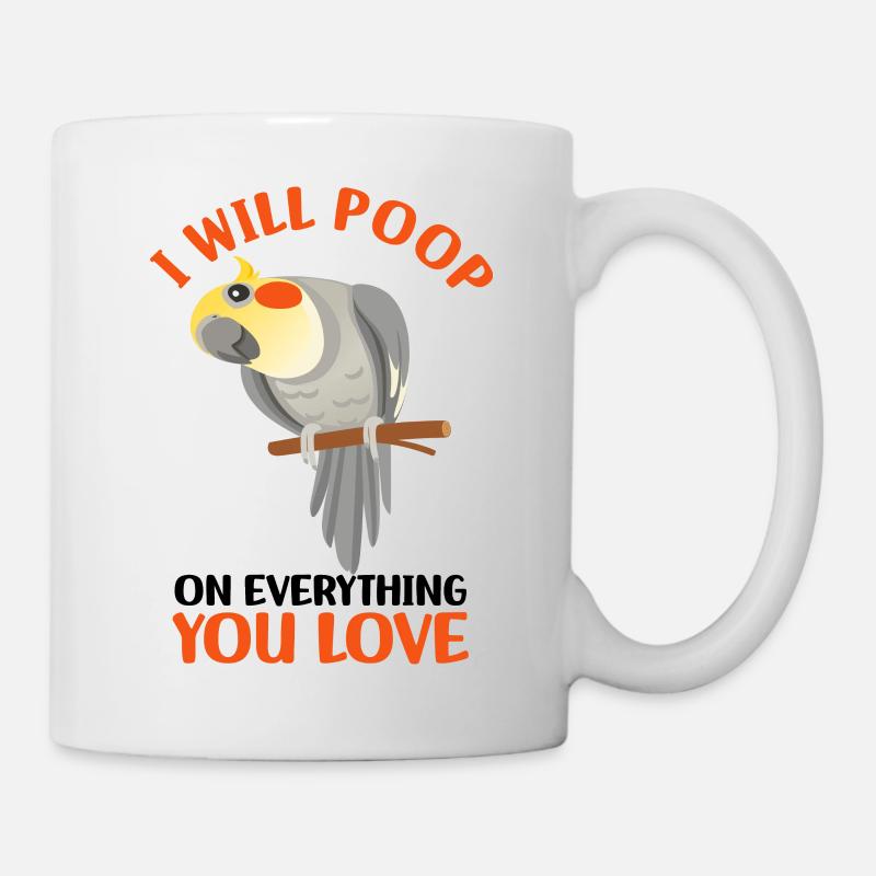 Calopsitte - Mug blanc - blanc