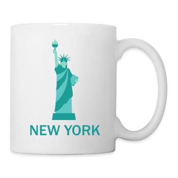 New York - Mug blanc - blanc - Droite