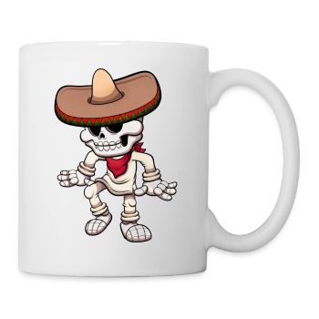 Dancing Mexican Skeleton - Mug - white - Right