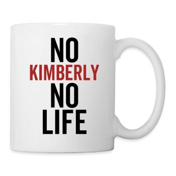 No Kimberly No Life - Mug - white - Right