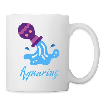 Aquarius 2 - Mug blanc - blanc - Droite