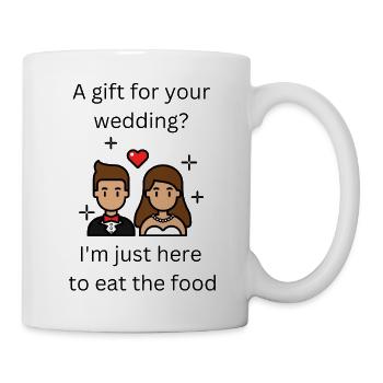 A gift for your wedding - Mug - white - Right